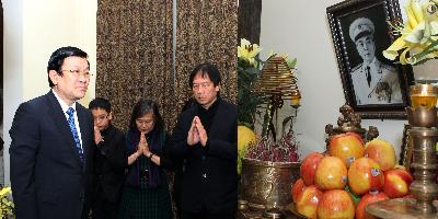 Chủ tịch nước dâng hương tưởng nhớ Đại tướng ảnh 1